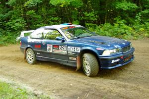 Ryan George / Heather Stieber-George BMW M3 on SS14, Height O' Land III.