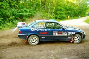 Ryan George / Heather Stieber-George BMW M3 on SS14, Height O' Land III.