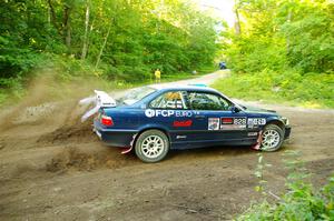 Ryan George / Heather Stieber-George BMW M3 on SS14, Height O' Land III.