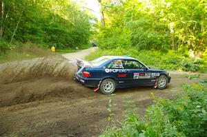 Ryan George / Heather Stieber-George BMW M3 on SS14, Height O' Land III.