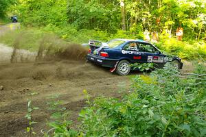 Ryan George / Heather Stieber-George BMW M3 on SS14, Height O' Land III.