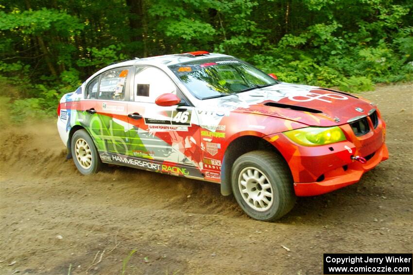 George Hammerbeck / Lewis May BMW 335xi on SS14, Height O' Land III.