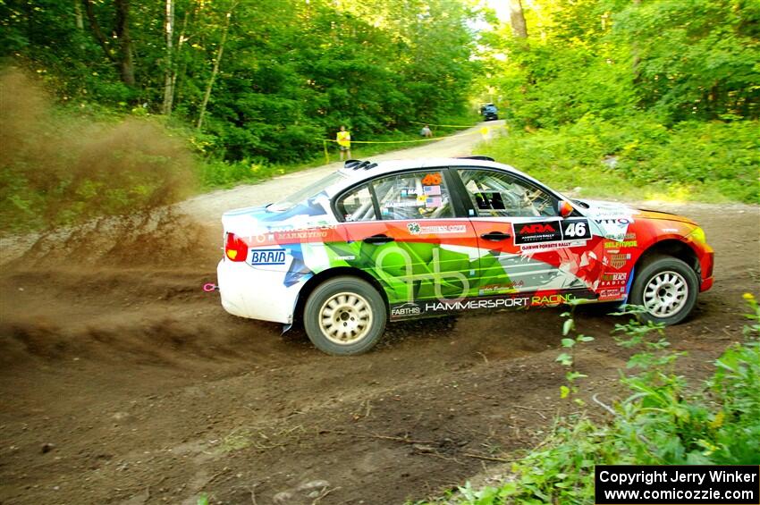 George Hammerbeck / Lewis May BMW 335xi on SS14, Height O' Land III.