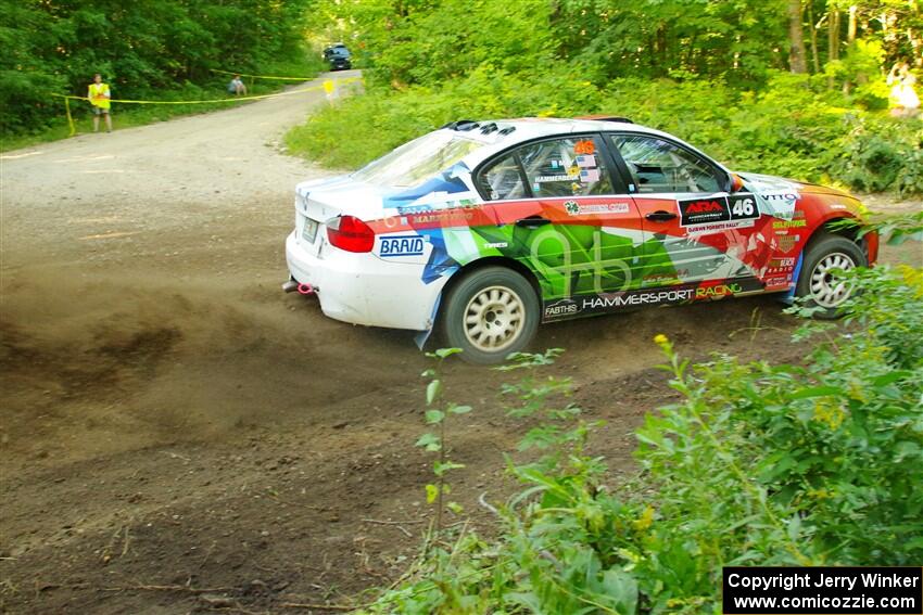 George Hammerbeck / Lewis May BMW 335xi on SS14, Height O' Land III.