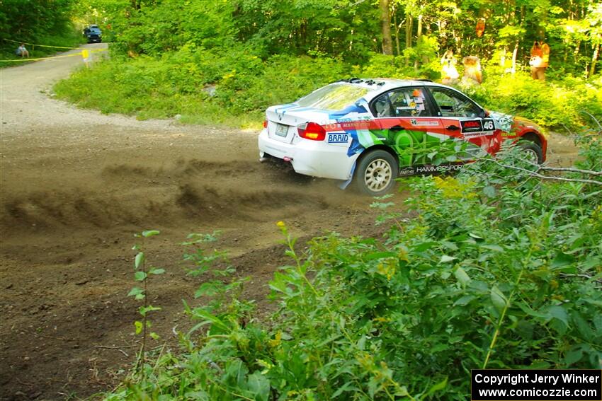 George Hammerbeck / Lewis May BMW 335xi on SS14, Height O' Land III.