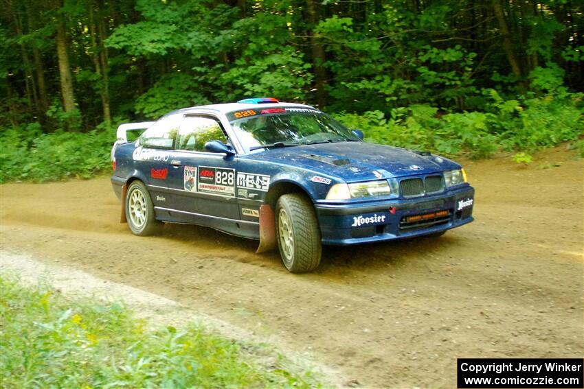 Ryan George / Heather Stieber-George BMW M3 on SS14, Height O' Land III.