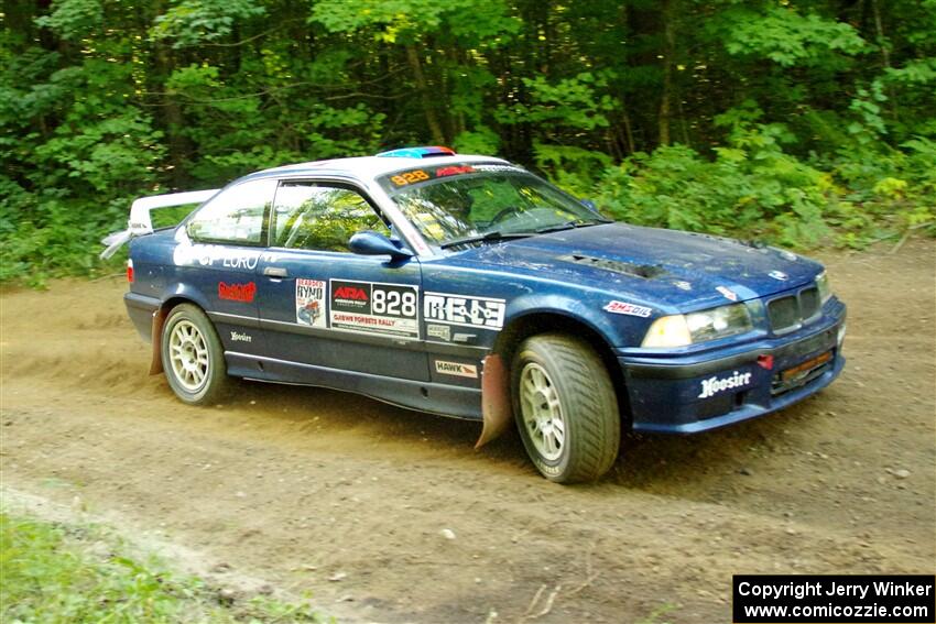 Ryan George / Heather Stieber-George BMW M3 on SS14, Height O' Land III.