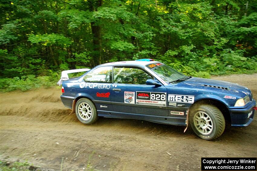 Ryan George / Heather Stieber-George BMW M3 on SS14, Height O' Land III.