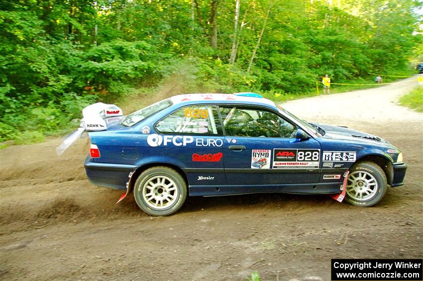 Ryan George / Heather Stieber-George BMW M3 on SS14, Height O' Land III.