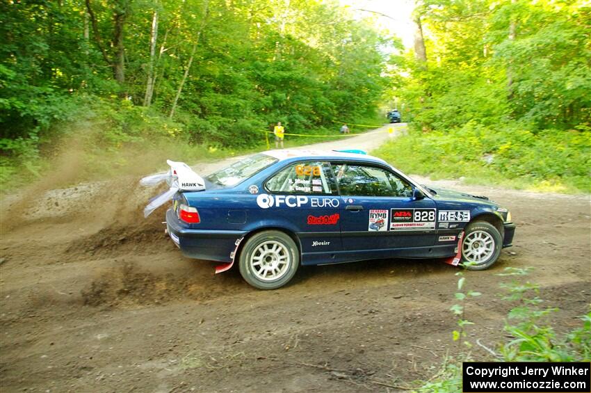 Ryan George / Heather Stieber-George BMW M3 on SS14, Height O' Land III.