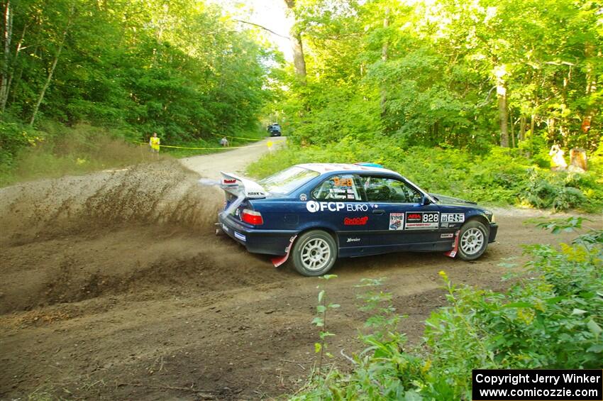 Ryan George / Heather Stieber-George BMW M3 on SS14, Height O' Land III.