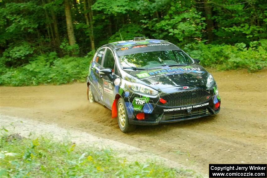 Ryan Sanders / Oliver Smith Ford Fiesta ST on SS14, Height O' Land III.