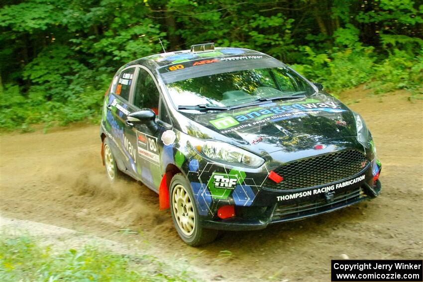 Ryan Sanders / Oliver Smith Ford Fiesta ST on SS14, Height O' Land III.