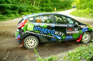 Ryan Sanders / Oliver Smith Ford Fiesta ST on SS14, Height O' Land III.