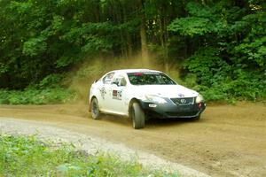 Nathan Odle / Alex Gelsomino Lexus IS250 on SS14, Height O' Land III.