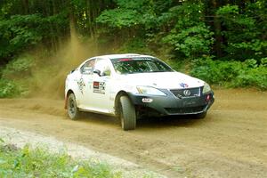 Nathan Odle / Alex Gelsomino Lexus IS250 on SS14, Height O' Land III.