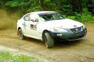 Nathan Odle / Alex Gelsomino Lexus IS250 on SS14, Height O' Land III.