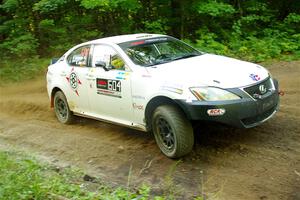 Nathan Odle / Alex Gelsomino Lexus IS250 on SS14, Height O' Land III.