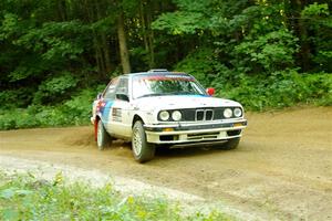 Calvin Cooper / Kelsey Stephens BMW 318is on SS14, Height O' Land III.