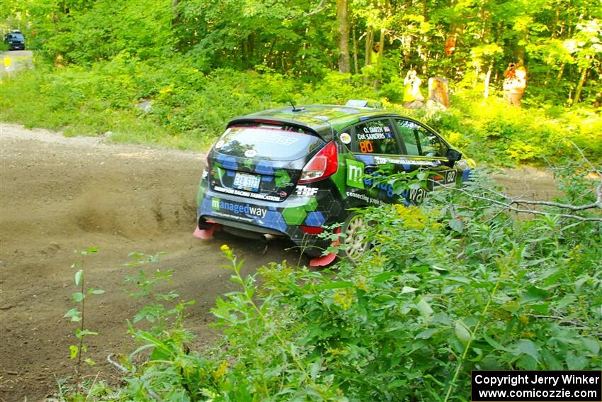 Ryan Sanders / Oliver Smith Ford Fiesta ST on SS14, Height O' Land III.