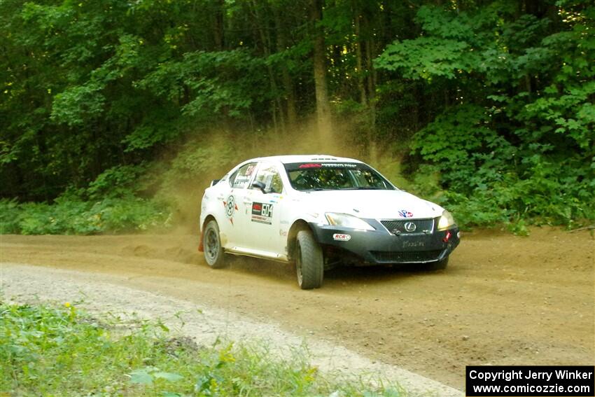 Nathan Odle / Alex Gelsomino Lexus IS250 on SS14, Height O' Land III.