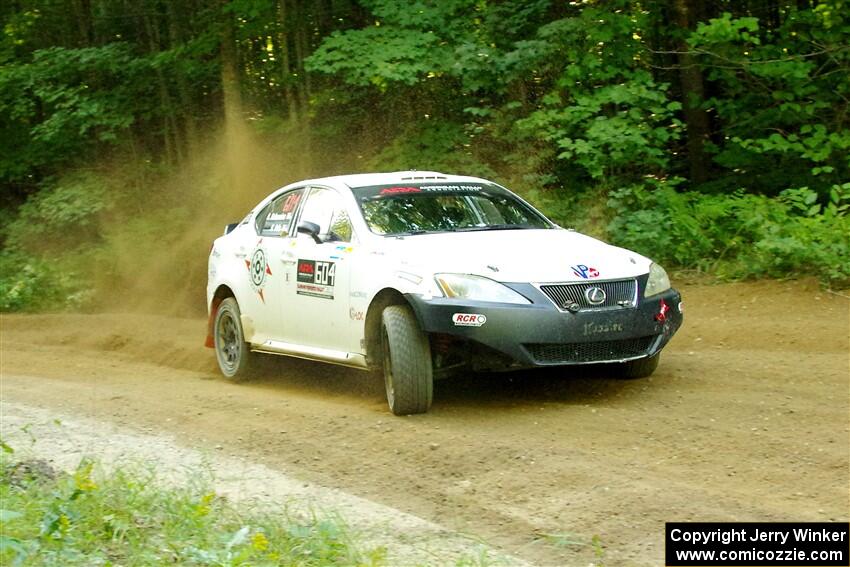 Nathan Odle / Alex Gelsomino Lexus IS250 on SS14, Height O' Land III.