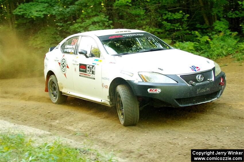 Nathan Odle / Alex Gelsomino Lexus IS250 on SS14, Height O' Land III.