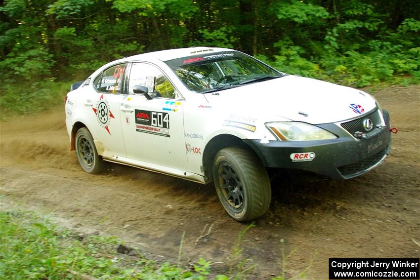 Nathan Odle / Alex Gelsomino Lexus IS250 on SS14, Height O' Land III.