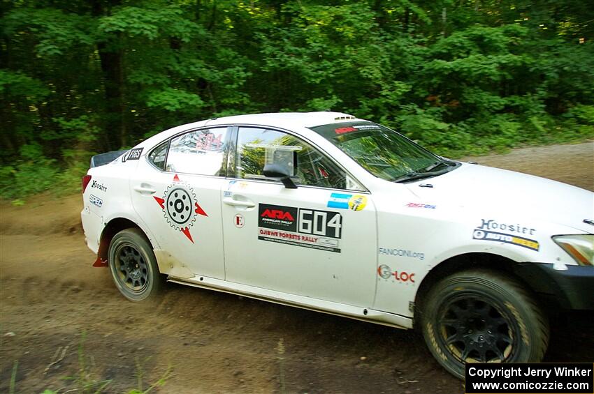 Nathan Odle / Alex Gelsomino Lexus IS250 on SS14, Height O' Land III.