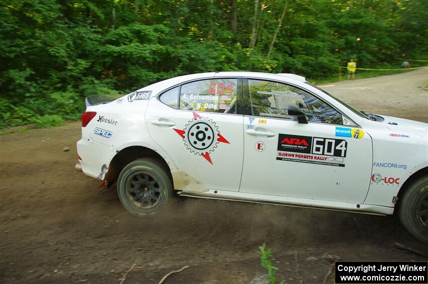 Nathan Odle / Alex Gelsomino Lexus IS250 on SS14, Height O' Land III.