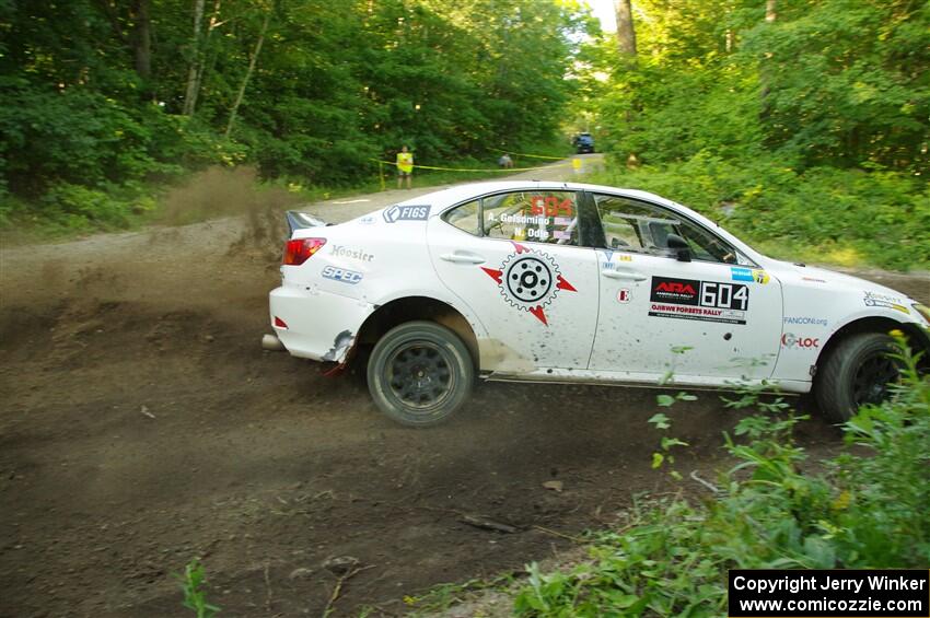 Nathan Odle / Alex Gelsomino Lexus IS250 on SS14, Height O' Land III.