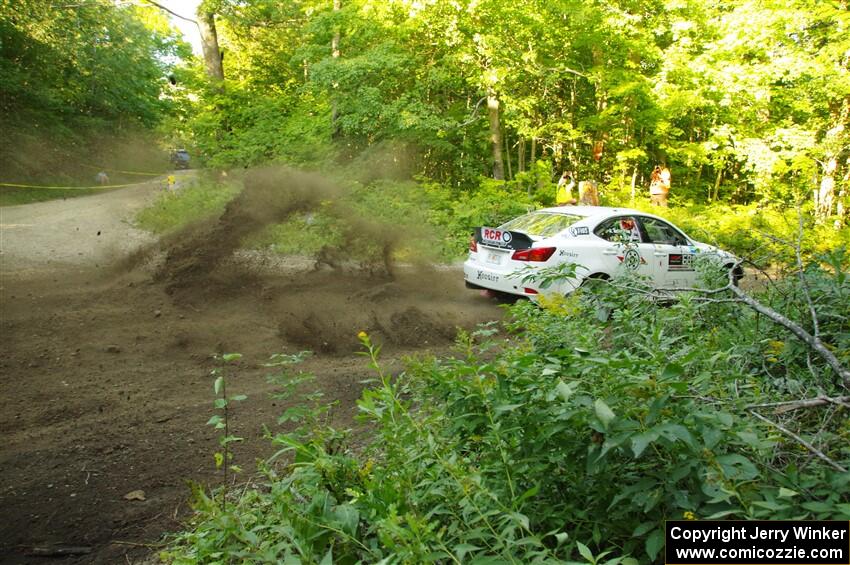 Nathan Odle / Alex Gelsomino Lexus IS250 on SS14, Height O' Land III.