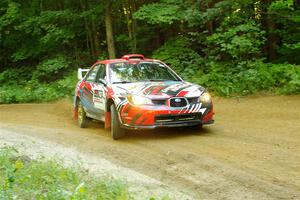 Dan Colburn / Cameron Case Subaru Impreza on SS14, Height O' Land III.