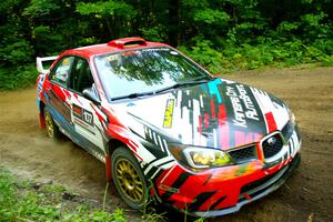 Dan Colburn / Cameron Case Subaru Impreza on SS14, Height O' Land III.