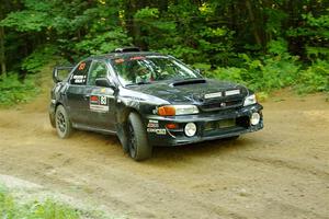 Jacob Kohler / Zach Houliston Subaru Impreza on SS14, Height O' Land III.