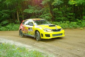 Scott Putnam / Spencer Putnam Subaru WRX STi on SS14, Height O' Land III.