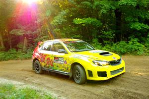 Scott Putnam / Spencer Putnam Subaru WRX STi on SS14, Height O' Land III.