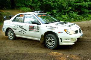 Pete Schaefer / Kevin Dobrowolski Subaru Impreza 2.5i on SS14, Height O' Land III.