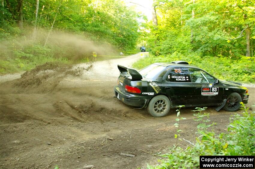 Jacob Kohler / Zach Houliston Subaru Impreza on SS14, Height O' Land III.