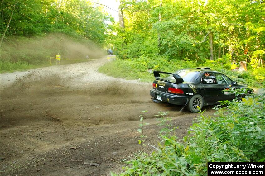 Jacob Kohler / Zach Houliston Subaru Impreza on SS14, Height O' Land III.