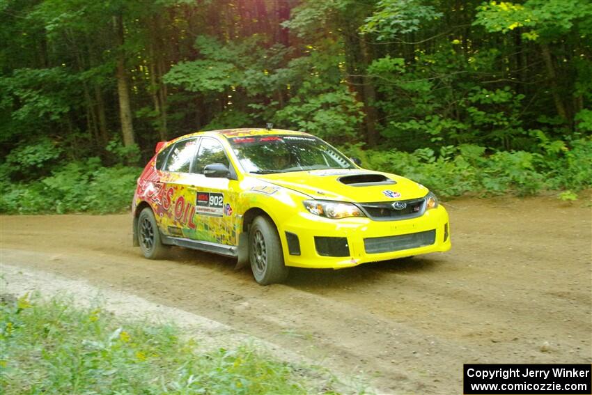 Scott Putnam / Spencer Putnam Subaru WRX STi on SS14, Height O' Land III.