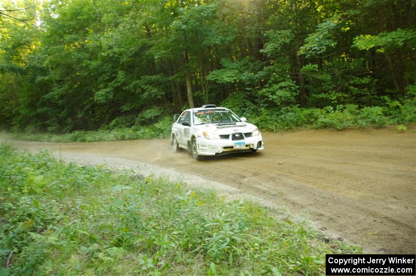 Pete Schaefer / Kevin Dobrowolski Subaru Impreza 2.5i on SS14, Height O' Land III.