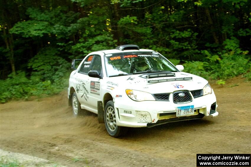 Pete Schaefer / Kevin Dobrowolski Subaru Impreza 2.5i on SS14, Height O' Land III.