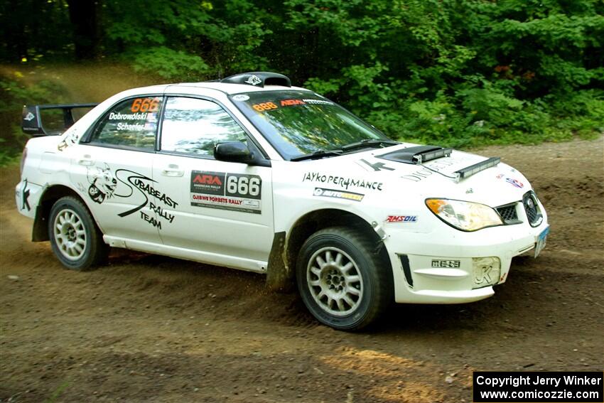 Pete Schaefer / Kevin Dobrowolski Subaru Impreza 2.5i on SS14, Height O' Land III.