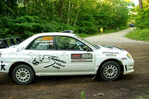 Pete Schaefer / Kevin Dobrowolski Subaru Impreza 2.5i on SS14, Height O' Land III.