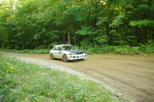 Aidan Hicks / John Hicks Subaru Impreza Wagon on SS14, Height O' Land III.