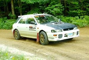 Aidan Hicks / John Hicks Subaru Impreza Wagon on SS14, Height O' Land III.