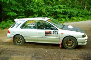 Aidan Hicks / John Hicks Subaru Impreza Wagon on SS14, Height O' Land III.