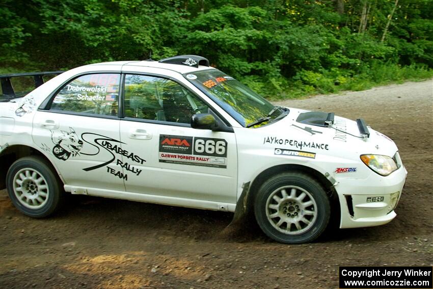 Pete Schaefer / Kevin Dobrowolski Subaru Impreza 2.5i on SS14, Height O' Land III.