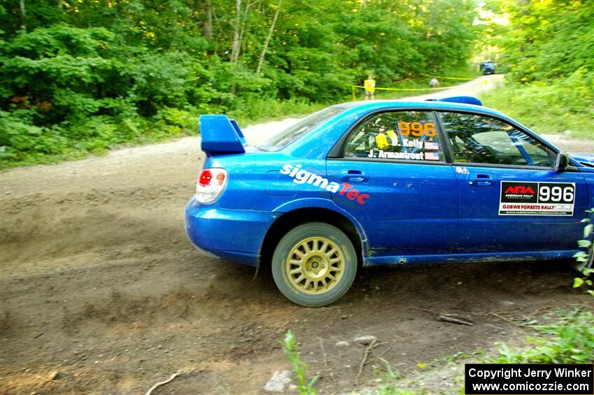 Josh Armantrout / Dan Kelly Subaru WRX STi on SS14, Height O' Land III.